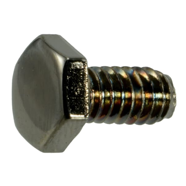 Midwest Fastener 1/4"-20 Hex Head Cap Screw, Chrome Plated Steel, 1/2 in L, 12 PK 33561 - main